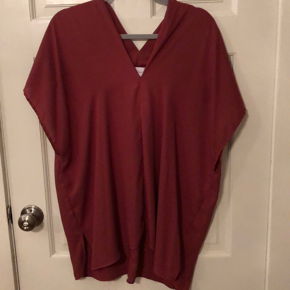 Adrienne large v neck tunic! Like new!
